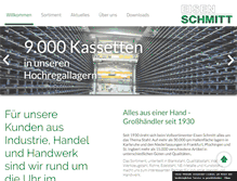 Tablet Screenshot of eisen-schmitt.de